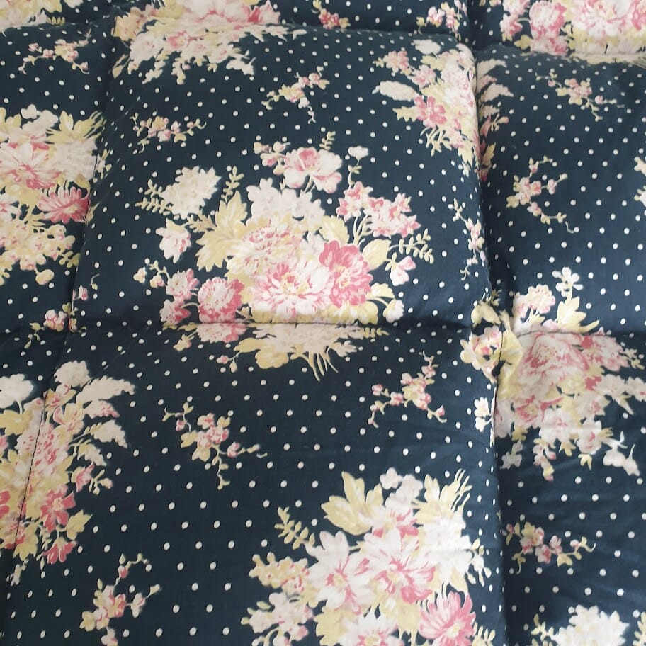 Vintage Eiderdown , Single Eiderdown, Feather filled