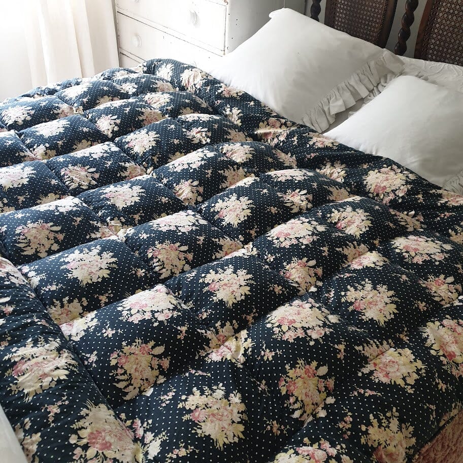 Vintage Eiderdown , Single Eiderdown, Feather filled