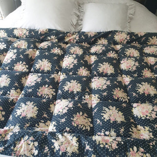 Vintage Eiderdown , Single Eiderdown, Feather filled